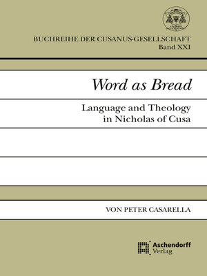 cover image of Word as Bread